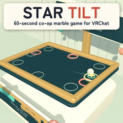 STAR TILT | 60-Second Cooperative Marble Tilt Game for VRChat Worlds