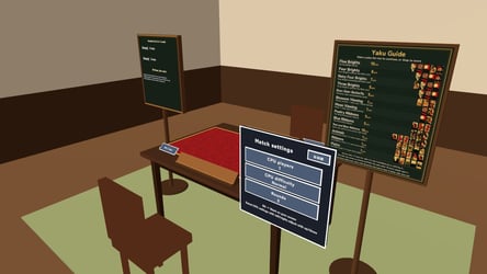 Hanafuda Table | VRChat World Game Prefab