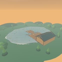 LANTERN LAKE | Multiplayer Fishing World & Game Prefab for VRChat