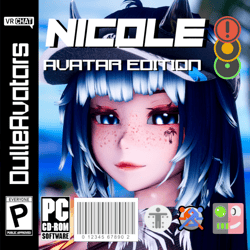 Nicole [PC + Quest] Optimized+VRCFury+Facetracking
