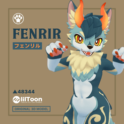 Fenrir [VRCHAT AVATAR - PC]