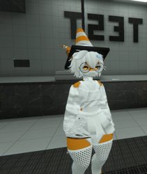 Sabrean Traffic Shork (Texture  W/Cone Hat)