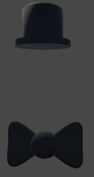 Fan Made Freddy Hat And Bowtie