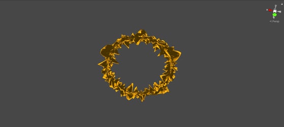 Spikey Glass Halo