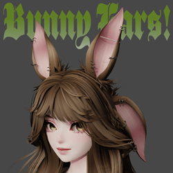 Pierced Bunny Ears!