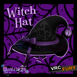 Witch Hat Vrchat Asset (PERSONAL/COMMERCIAL LICENSE)