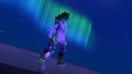 Purple Liger - Winterpaw Feline