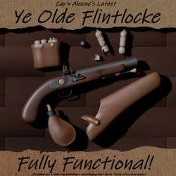 Landlubber Begone Functional Flintlock