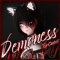 Demoness ｜ VRChat Avatar by Castell