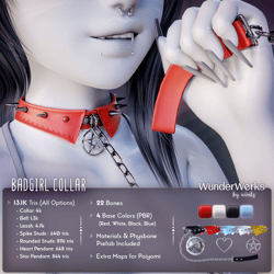 Badgirl Collar