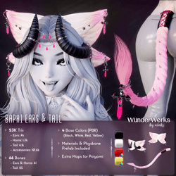 Baphi Ears & Tail
