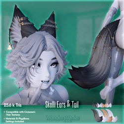 Skolli Ears & Tail
