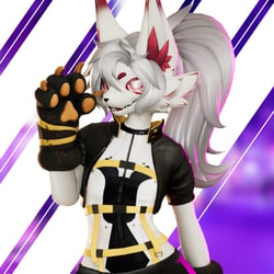 Cyberfur ( Novabeast Edition ) | Complete Techwear + Hair & Harness