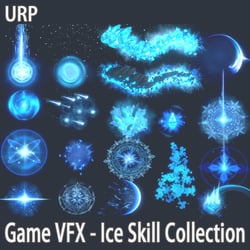 Unity Game VFX - Ice Skill Collection
