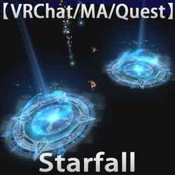 【VRChat/MA support/Quest】Starfall