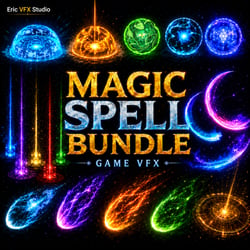 Unity Game VFX - Magic Spell Bundle