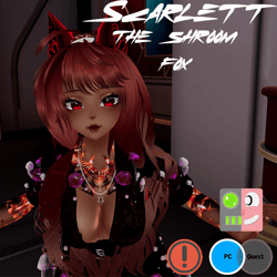 Scarlett the Slime Fox (PC only/Gogo/FT)