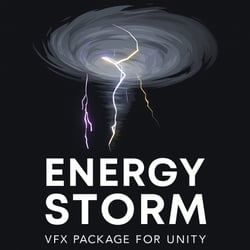 Energy Storm VFX Particle
