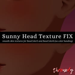 Default Skin Texture Fix 「Sunny Head」