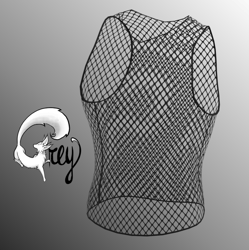 Fishnet Tank Top - 10 Textures [Commercial License]
