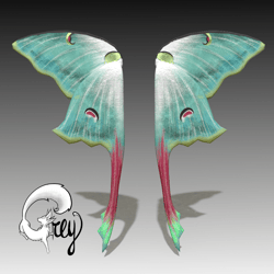 Lunar Moth Set [Commercial License]