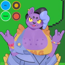 Catty (Blender Model + VRChat Avatar PC & Quest Optimized)