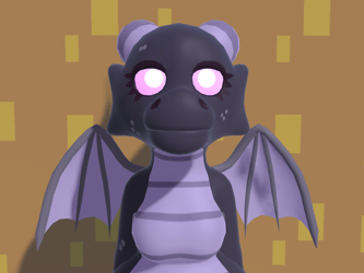 Ender Dragon (Blender Model + VRChat Avatar)
