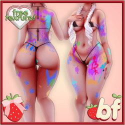 FREE - Paintball (Egirl Tattoos) (Paint Splatters)