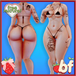 FREE Sail Ya Later (EGirl, Slimfit, Aphrodite, Venus v2 Base Tattoos) (Sailor, Traditional, Patchwork)