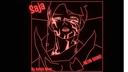 Saja Neon Signs - ( World prefab)