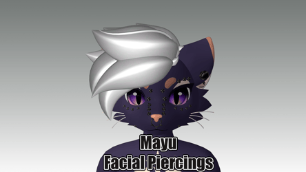 Mayu Facial Piercings