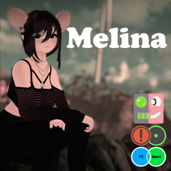 Melina the Rat Witch 🐀🧀(PC, OPTI, QUEST, SPS, Gogo Loco, VRCFT / Face Tracking)