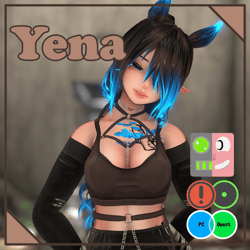 Yena the Horsey🐴 (Female / Femboy, PC, OPTI, QUEST, Gogo, VRCFT / Face Tracking, SPS, Lolipop)