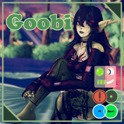 Goobi the Goblin Goober (Female / Femboy, PC, OPTI, QUEST, Gogo, VRCFT / Face Tracking, SPS, LOLIPOP)