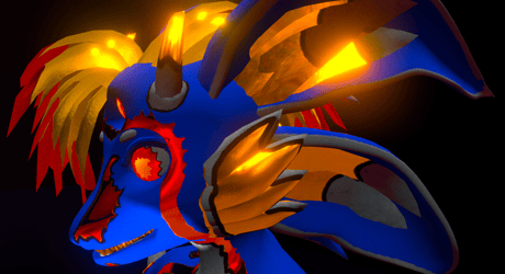 Gilded Fire  (Gen'vali Texture)