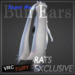 Big Bunny Ears - VRCFury Prefab Included!