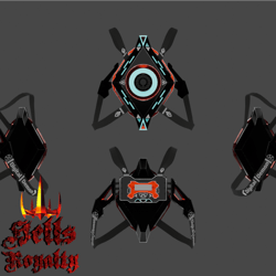 Digital Demon Chest Harness