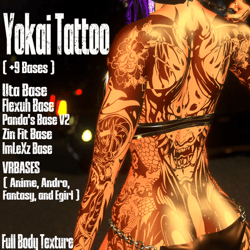 Yokai Tattoo ( +9 Bases )
