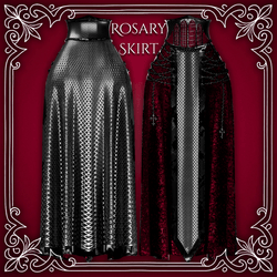 The Gothic Rosary Skirt