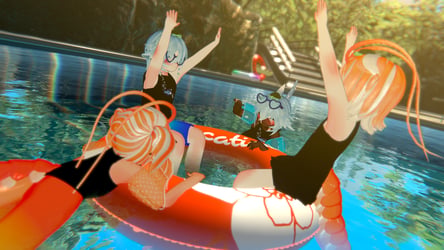 Shark Bait and Shrimp Cocktail Chibis (PC + QUEST + FT)