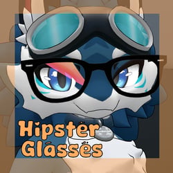 Hipster Glasses for the Chibi Novabeast