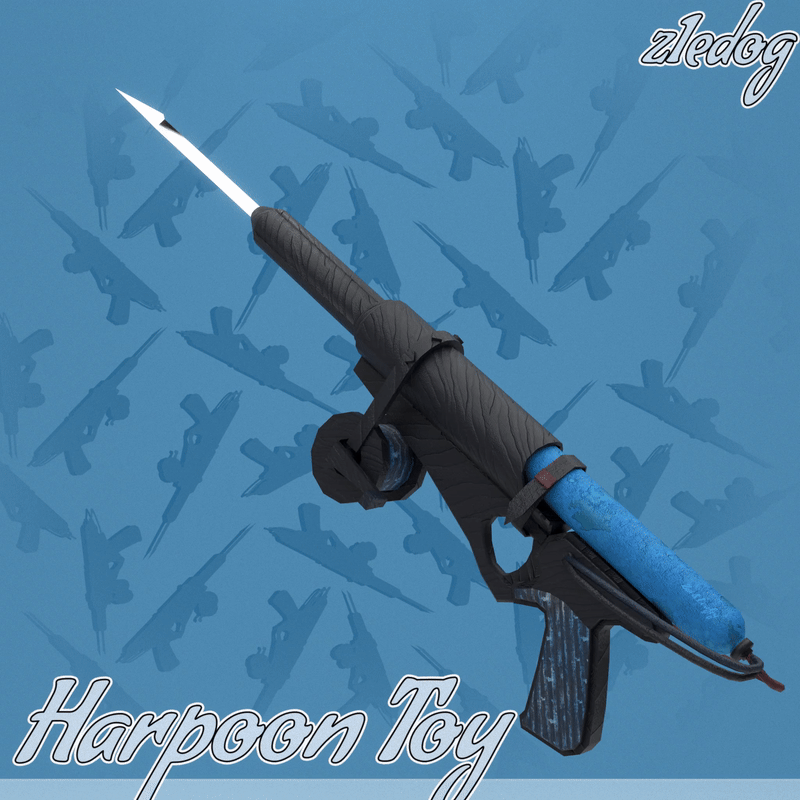 Harpoon Toy Weapon - created by z1edog