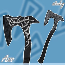 Norse inspired Axe - created by z1edog