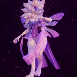 KFN/Nova Butterfly Dress / Particle System