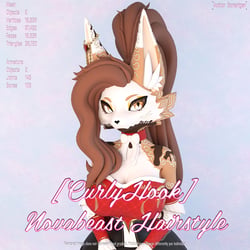 [CurlyHook] Novabeast Hairstyle