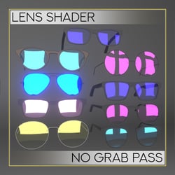 Banana Lens Shader + Glasses
