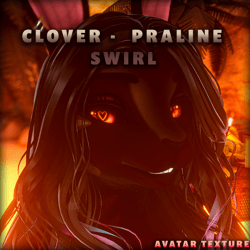 Praline Swirl - Clover Texture