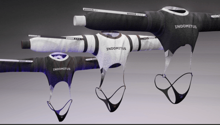 Rexouium | INDOMITUS - Futuristic Bodysuit [VRChat Avatar Asset]