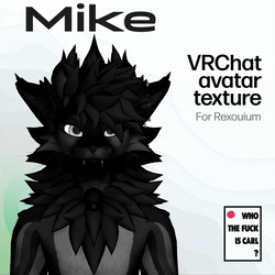 Mike - Rexouium texture for VRChat