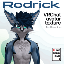 Rodrick - Rexouium texture for VRChat
